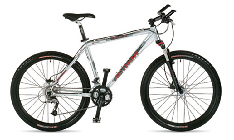 Фотографія Велосипед Author Versus 26" 2006, розмір L, сріблястий